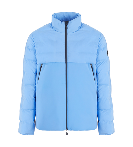 DPB06_PNHHZ Veste Lisa bleue (L), Casuel, Polyester, Manche longue - EA7 - Modalova