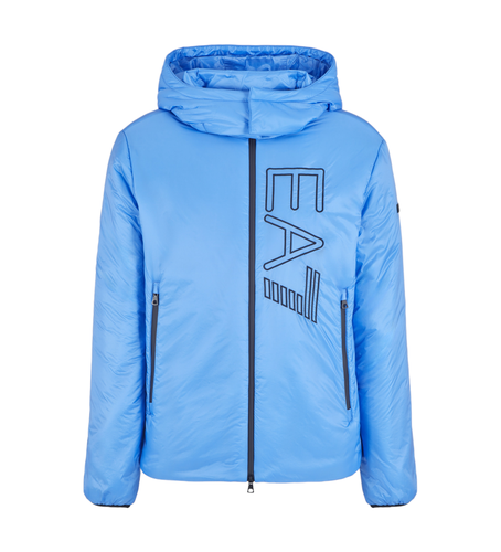 DPB22_PNGAZ Veste de sport bleue (L), Casuel, Polyester, Manche longue - EA7 - Modalova