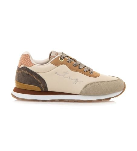 Joggo Beige Sneakers (36), Tissu, 1 à 3 cm, Lacets, Casuel - Mustang - Modalova