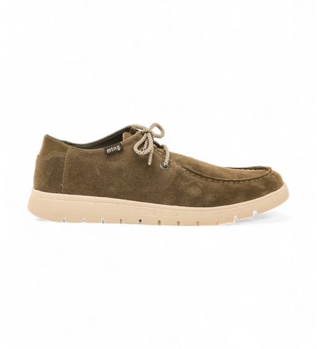 Denver chaussures en cuir taupe (40), Plat, Lacets, Casuel - MTNG - Modalova