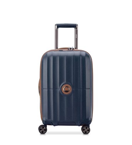 Unisex. 00208780102 Valise St Tropez bleue (OSFA), Casuel, ABS/Polycarbonate, Cabine - Delsey Paris - Modalova