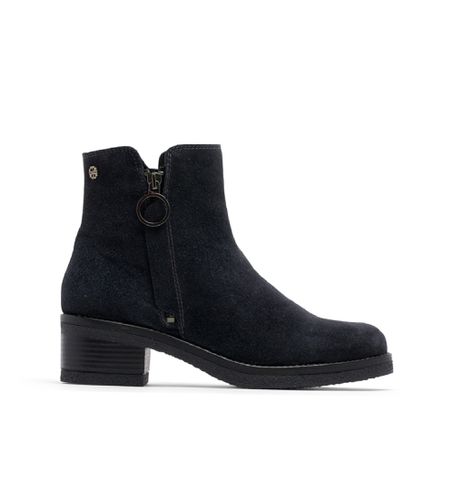 Bottines en cuir avec fermeture éclair Gleda (36), Noir, 3 à 5 cm, Casuel - Porronet - Modalova