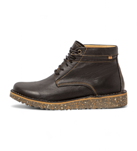 Unisex. 256341101005_001 Bottines N5634 (38), Cuir, Plat, Lacets, Casuel - El Naturalista - Modalova