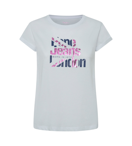 PL505891 T-shirt Enola (XS), Casuel, Manche courte, Le coton biologique, Durable - Pepe Jeans - Modalova