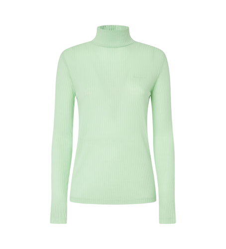 PL505978 T-shirt Flory (XS), Casuel, Vert, Polyester, Manche longue - Pepe Jeans - Modalova