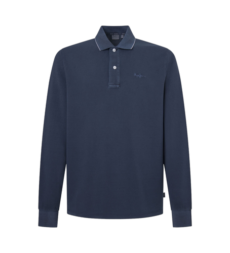 PM542212 Polo John Gd Ls (XS), Casuel, Manche longue, Durable, Marine - Pepe Jeans - Modalova