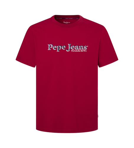 PM509649 T-shirt Somers marron (XS), Casuel, Grenat, Manche courte, Le coton biologique, Durable - Pepe Jeans - Modalova