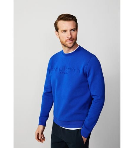 HM581264 Sweat-shirt Hs Embossed Crew (XXL), Casuel, Coton - Hackett London - Modalova