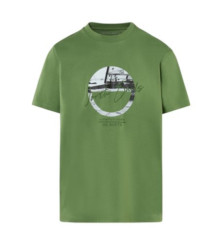 T-shirt imprimé vintage (XS), Casuel, Manche courte, Le coton biologique, Durable - North Sails - Modalova