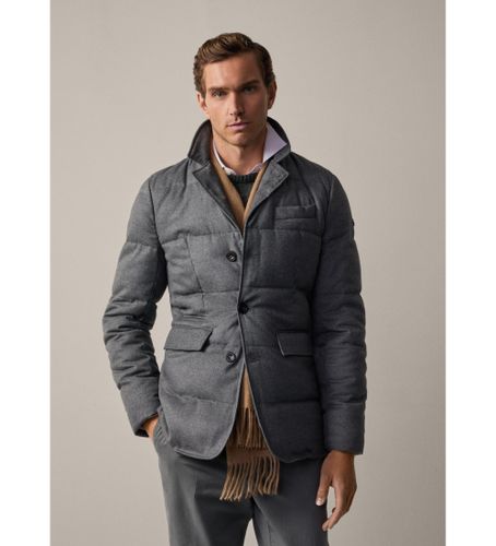 HM403211 Veste en flanelle grise (L), Casuel, Polyester - Hackett London - Modalova