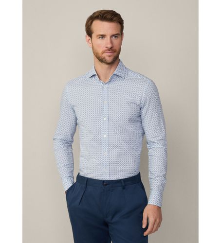 HM3010115 Chemise à carreaux bleue (L), Casuel, Coton, Manche longue - Hackett London - Modalova