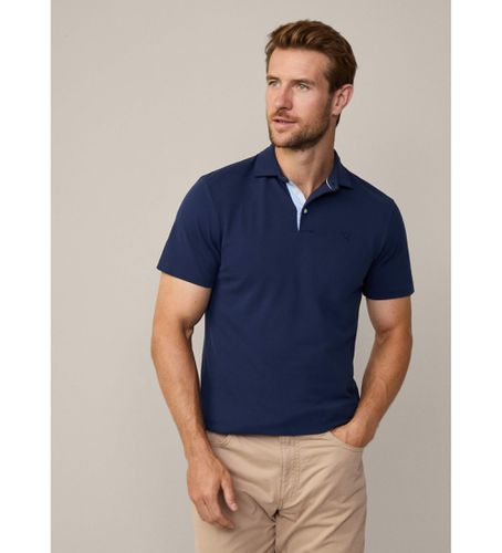 HM563369 Polo Selvedge Placket (XXL), Casuel, Coton, Manche courte, Marine - Hackett London - Modalova