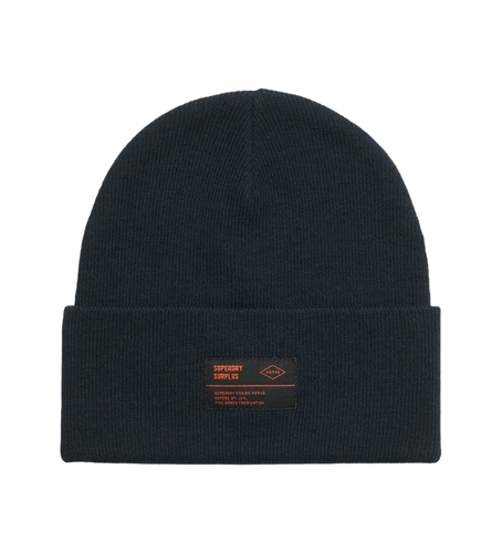 Unisex. Y9010183A Bonnet tricoté Surplus (OSFA), Casuel, Polyester, Acrylique, Marine - Superdry - Modalova