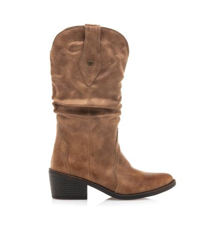 Bottes Tanubis marron (36), Tissu, 5 à 8 cm, Fermeture éclair, Casuel - MTNG - Modalova