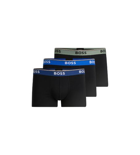 Lot de 3 boxers en coton stretch avec logos sur la ceinture (S), Homewear - BOSS - Modalova