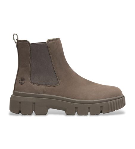 TB0A2FK2EM51 Greyfield Mid bottes chelsea en cuir (36 W), Plat, Aucun, Casuel, Durable - Timberland - Modalova