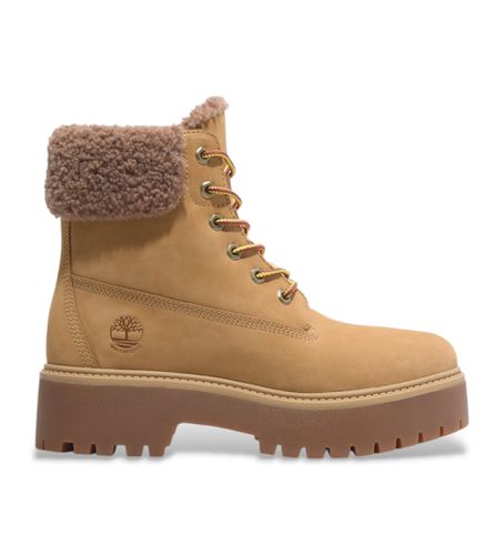 TB0A2PU67541 Stone Street Bottines en cuir imperméable marron (36 W), Plat, Lacets, Casuel, Durable - Timberland - Modalova