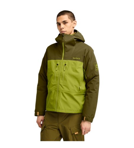 TB0A5S3EEID1 Caps Ridge Mobi Flex Tech veste imperméable verte (S), Casuel, Sport, Outdoor, Polyester - Timberland - Modalova