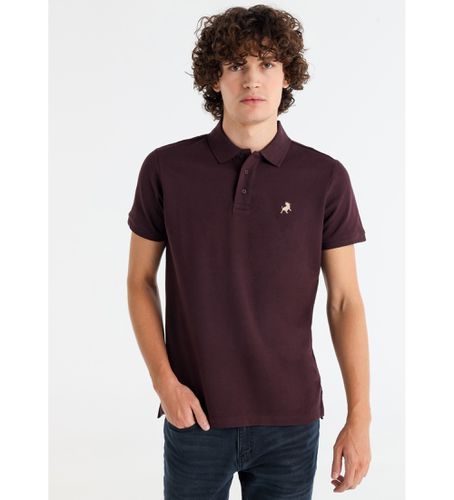 Polo classique avec logo de taureau lilas (S), Casuel, Violet, Coton, Manche courte - Lois Jeans - Modalova