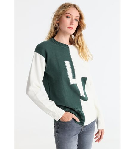 Pull Intarsia LJ (XS), Casuel, Coton, Manche longue - Lois Jeans - Modalova