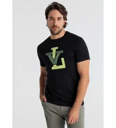 T-shirt avec logo appliqué (S), Casuel, Coton, Manche courte - Victorio & Lucchino, V&L - Modalova