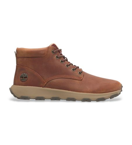 TB0A69MNEJD1 Winsor Park Mid - Baskets en cuir marron (40 M), Plat, Lacets, Casuel - Timberland - Modalova