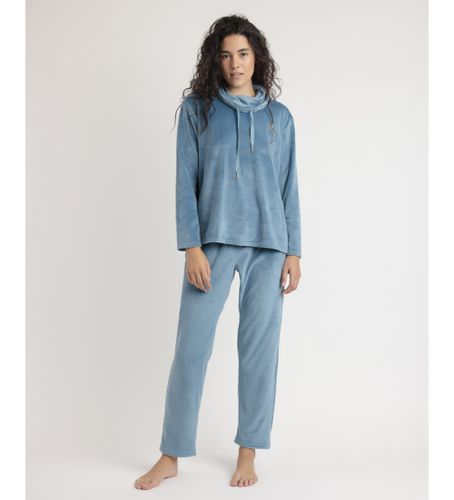 Pyjama à manches longues en velours (S), Homewear, Polyester, Manche longue - Admas - Modalova