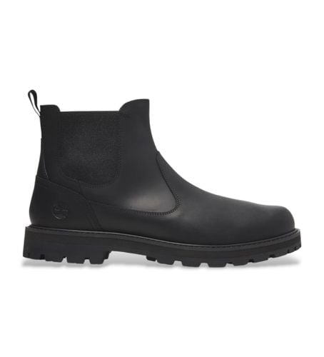 TB0A6A4WW021 Britton Road Leather Chelsea Ankle Boots (40), Cuir, Noir, Plat, Aucun, Casuel, Durable - Timberland - Modalova