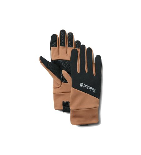 TB0A2NMQ2311 Gants en polaire extensible en blocs bruns (S), Marron, Casuel, Polyester - Timberland - Modalova