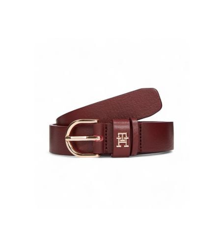 AW0AW16836 Ceinture en cuir Essentiel avec monogramme marron (85cm), Casuel - Tommy Hilfiger - Modalova