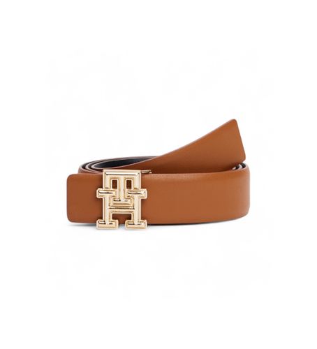 AW0AW16840 Ceinture réversible monogrammée marron, noire (175cm), Casuel, Cuir - Tommy Hilfiger - Modalova