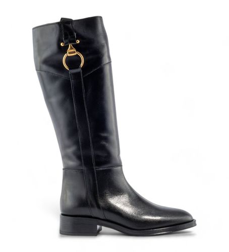 Bottes Couture en cuir (36), Plat, Fermeture éclair, Casuel - Alpe - Modalova