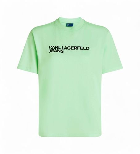 A1W17005 T-shirt avec logo (XS), Casuel, Coton, Manche courte - Karl Lagerfeld - Modalova