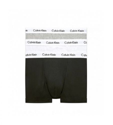 U2664G Lot de 3 cale (L), Noir, Blanc, Homewear, Gris, Coton - Calvin Klein - Modalova