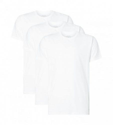 NB4011E Lot de 3 tee-shirts blancs Cotton Classics (S), Casuel, Homewear, Coton, Manche courte - Calvin Klein - Modalova