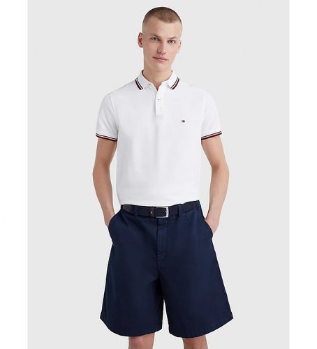 MW0MW13080 Polo Core Tommy Tipped Slim (XS), Casuel, Manche courte, Le coton biologique, Durable - Tommy Hilfiger - Modalova