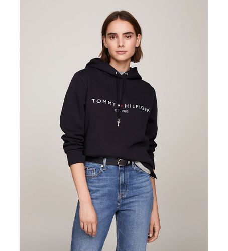 Til kvinder. WW0WW31998 Heritage navy sweatshirt (S), Casual, Bomuld, Blå - Tommy Hilfiger - Modalova