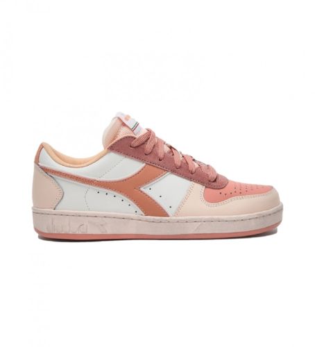 Til kvinder. 501178737 Magic Bskt Low Icona læder træningssko , (37), Fast, Blonder, Casual - Diadora - Modalova