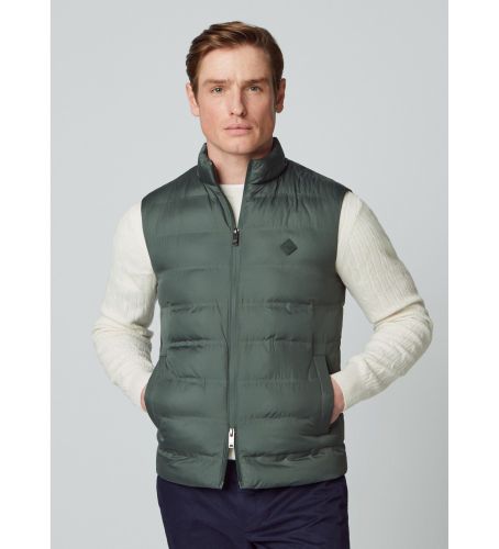 Til mænd. HM403015 Vest Lw (L), Casual, Uden ærmer/stropper, Genanvendt polister, Bæredygtig - Hackett London - Modalova