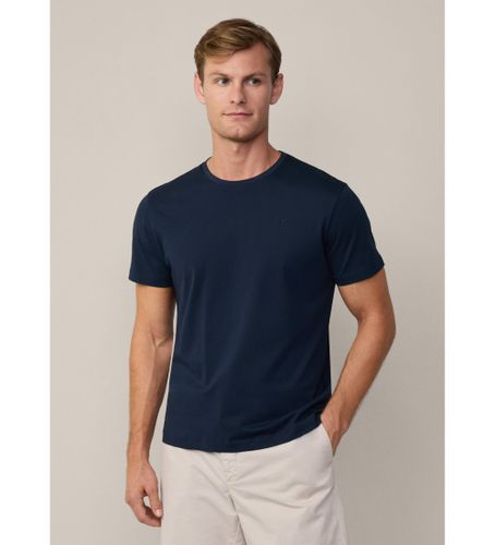 Til mænd. HM500775 Pima fit klassisk navy t-shirt (3XL), Casual, Bomuld, Korte ærmer, Blå - Hackett London - Modalova