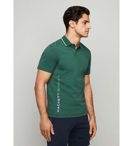 Til mænd. HM563272 Hs Tech poloshirt (M), Casual, Bomuld, Korte ærmer - Hackett London - Modalova