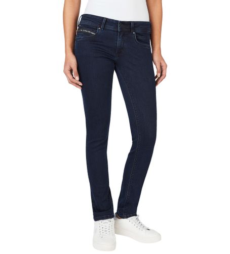 Til kvinder. PL204585DP3 Navy Slim Jeans (24/32), Casual, Bomuld, Denim - Pepe Jeans - Modalova