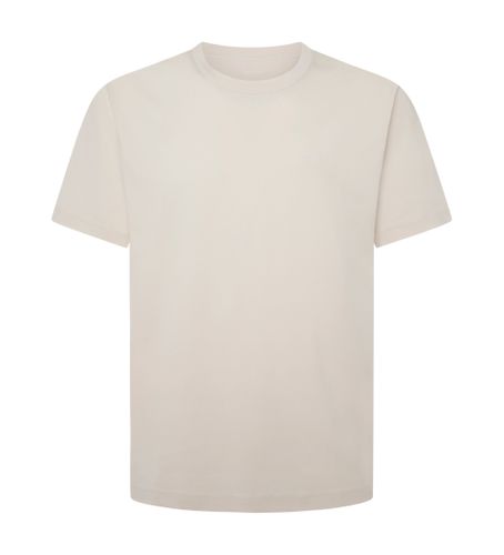 Til mænd. PM509206 Connor T-shirt off-white (XS), Hvid, Casual, Bomuld, Korte ærmer - Pepe Jeans - Modalova