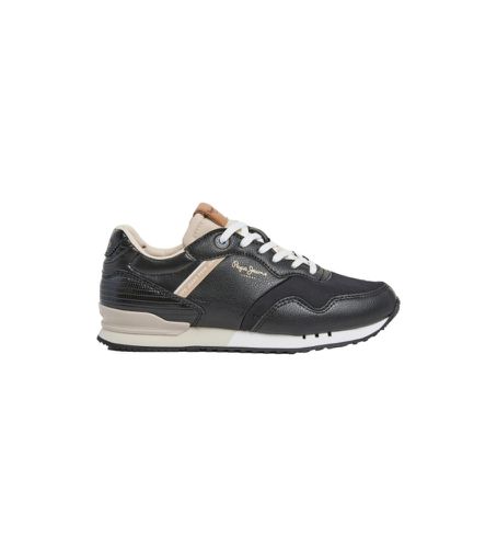 Til kvinder. PLS40007 London Street W Sneakers (41), Stof, Fast, Blonder, Casual - Pepe Jeans - Modalova