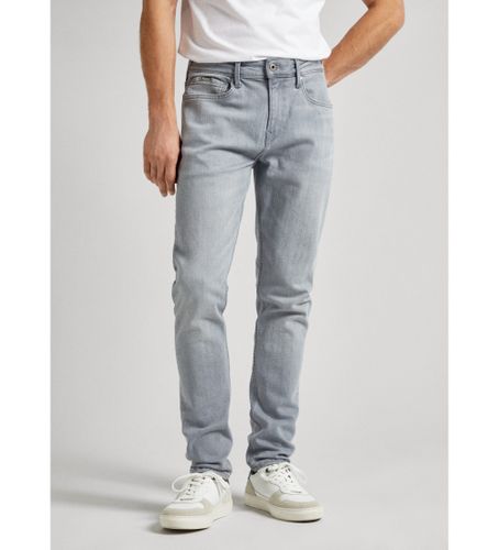 Til mænd. PM207387UH0 skinny jeans (29/32), Casual, Denim, Læder - Pepe Jeans - Modalova