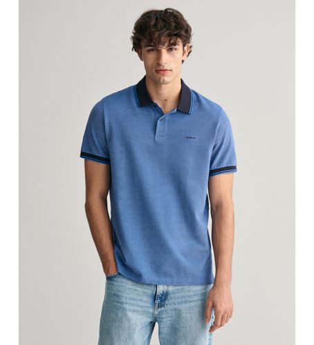 Til mænd. 2057029 Oxford piqué polo shirt i fire farver (S), Casual, Bomuld, Korte ærmer - Gant - Modalova