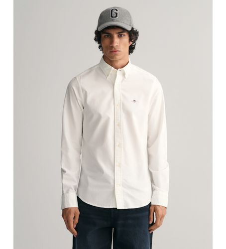 Til mænd. 3000202 Slim Fit Oxford-skjorte (M), Casual, Bomuld, Klassisk, Lange ærmer - Gant - Modalova