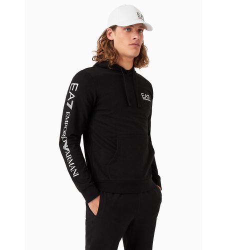 Til mænd. 8NPM18_PJ05Z Logo Series sweatshirt med hætte i bomuld (3XL), Casual, Lange ærmer - EA7 - Modalova