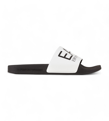 Unisex. XCP001_XCC22 Flip-flops med maxillotype (46), Fast, Ingen, Casual, Badetøj - EA7 - Modalova