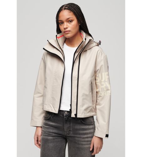 Til kvinder. W5011655A Broderet vindjakke SD (S), Casual, Polyester, Lange ærmer - Superdry - Modalova